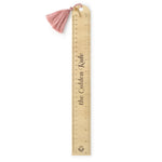 Ruler with Message, Charm and Tassle