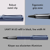 LAMY Lx Rollerball Pen, Blue