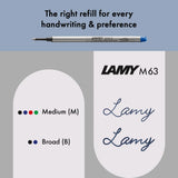 LAMY Lx Rollerball Pen, Blue