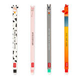 Legami Farm Sweet Farm, Set of 4 Erasable Gel Pens