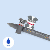 Legami Erasable Pen Set, Fur-ever Friends