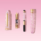 BUNGUBOX x Esterbrook Kachofugetsu Flower Fountain Pen, Medium Nib