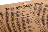 Field Notes 2026 I5-Month Work Station Calendar, 457 Days, 120 “Real Big Days”