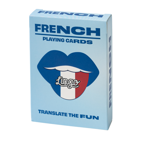 French Lingo Playing Cards