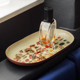 Fungi Oval Enamel Tray