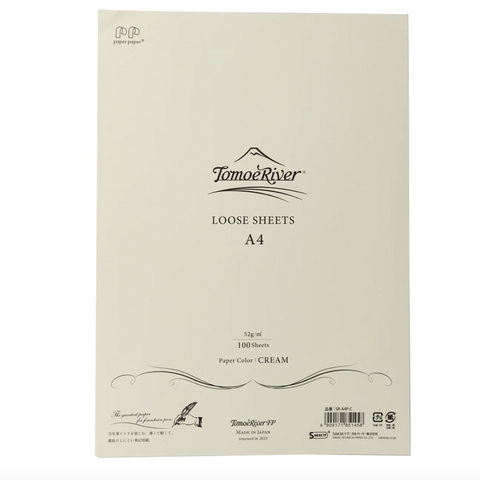 Tomoe River Loose Sheets, Plain A4 Cream, 52 g/m2