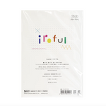 Iroful Loose A5 Sheets, 5mm Dot Grid, Ivory White, 75 g/m2