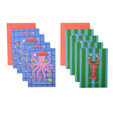 Hijinx Ocean Notecards, Set of 8