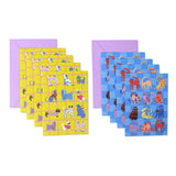 Hijinx Cats and Dogs Notecards, Set of 8