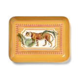 Tiger, Rectangular Enamel Tray