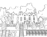 Hay-on-Wye Colouring Book, A4