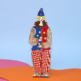 Ark Leather Bookmark, Clown