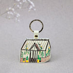 Ark Leather Keyring, Greenhouse