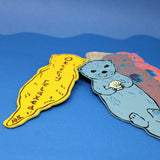 Ark Leather Bookmark, Otter