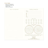 Moon Phases Dusk Book Cloth Journal