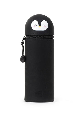 Penguin, Soft Silicone Pencil Case
