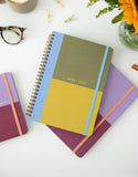 Letts 2026-2027 Colour Block A5 Week to View Diary - Multilanguage