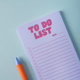 To Do List Pad, Lilac & Plum