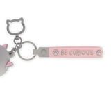 Legami Kitty Coin Purse with Key Ring, Mini Kawaii