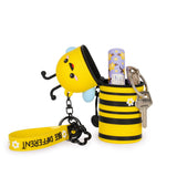 Legami Mini Bee Coin Purse with Key Ring