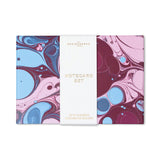 Designworks Ink Marble Notecards, Set of 16 Assorted
