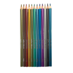 ooly Colour Sheen Metallic Coloured Pencils - Set of 12