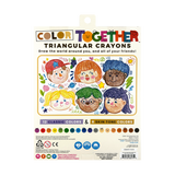Color Together Triangular Crayons, Set of 18
