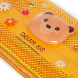Legami Rigid Pencil Case, Teddy Bear