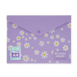 Legami Document Folder, Fold & Order, Daisy