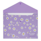 Legami Document Folder, Fold & Order, Daisy