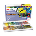 Pentel Oil Pastels Set of 50 Including Metallic & Fluorescent Colours