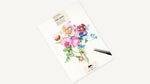 Pepin Press Floral Colouring Book