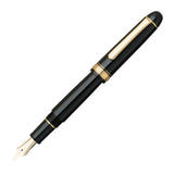 Platinum Century 3776 Fountain Pen, Black with Extra Fine Nib