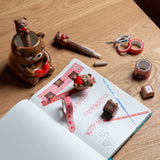 Legami Teddy Bear Decorative Roller Stamp