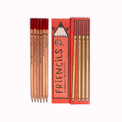 Rascally Friencils, HB Pencil Set