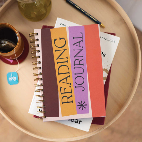 Reading Journal A5, Hardback, Book Nook