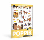 Poppik Mini Discovery Sticker, Pony Club