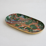 The Art of Marbling, Oval Tray