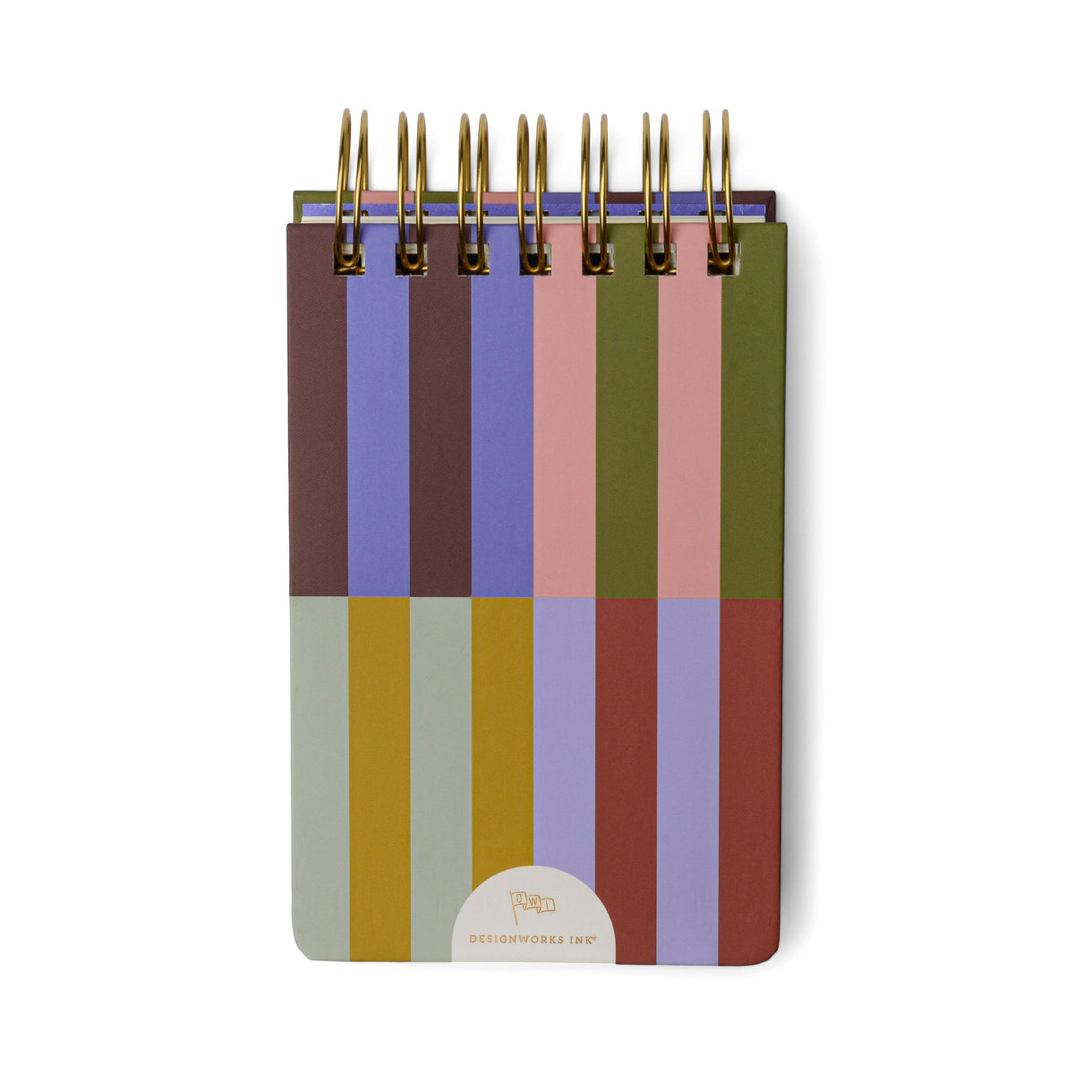 Twin Wire Chunky Notepad, Bold Stripes – Bartrums & Co Ltd