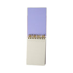 Twin Wire Notepad, Stripes