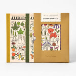 Set of Two A5 Notebooks, Fleures et Feuilles