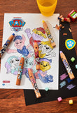 STABILO PAW Patrol, Woody Coloured Pencils 3 in 1, Pack of 6