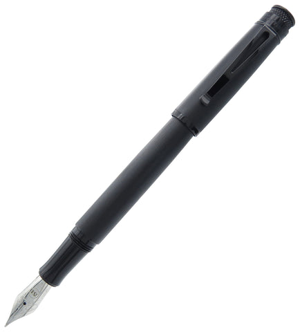 Retro 51 Tornado EXT Fountain Pen, Black Stealth