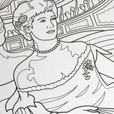 Women in Art, Colouring Book