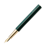 Ystudio Classic Fountain Pen in Green, Fine Nib