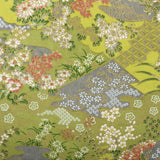 Landscape Photo Album, Lime Green Floral