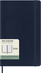 Moleskine 2026 Week to View with Notes Diary, Softcover Large