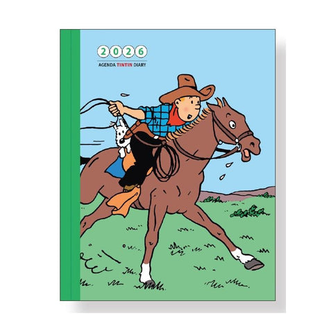 Tintin 2026 Desk Diary