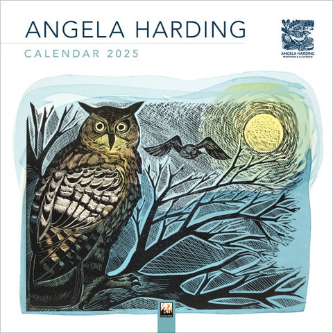 Angela Harding 2025 Wall Calendar