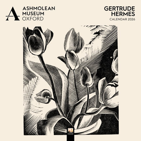 Ashmolean Museum: Gertrude Hermes 2026 Wall Calendar